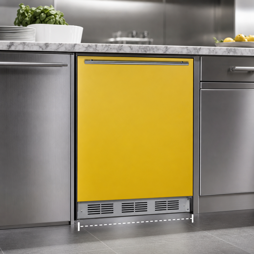 24-Inch Undercounter Footprint