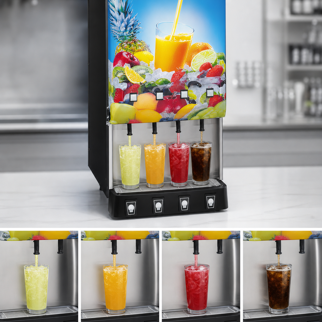 Four-Flavor Dispensing