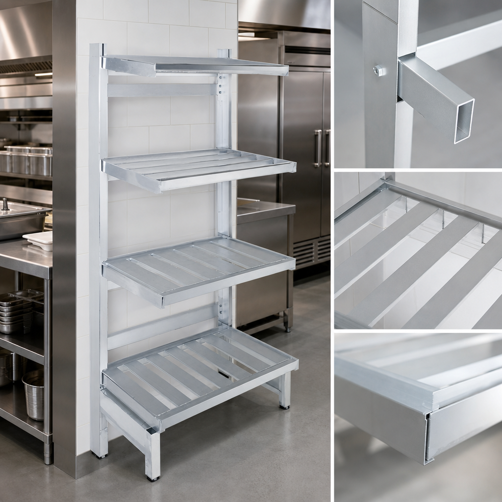 4-Inch E-Channel Shelf Style