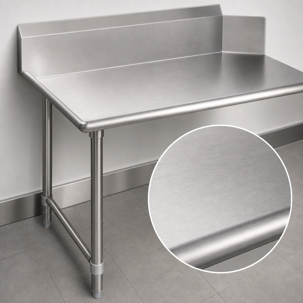 16-Gauge 300 Series Stainless Steel Top