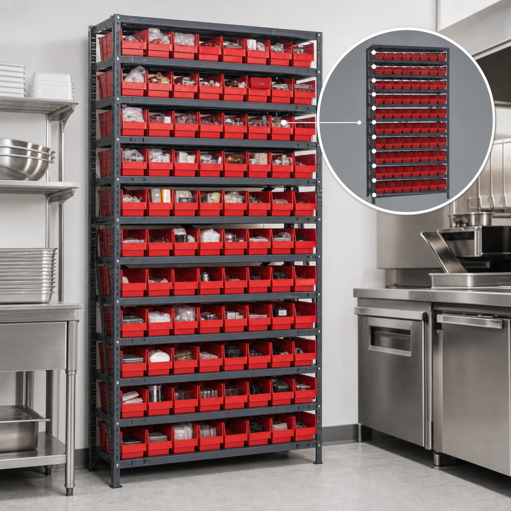 13 Shelves Included