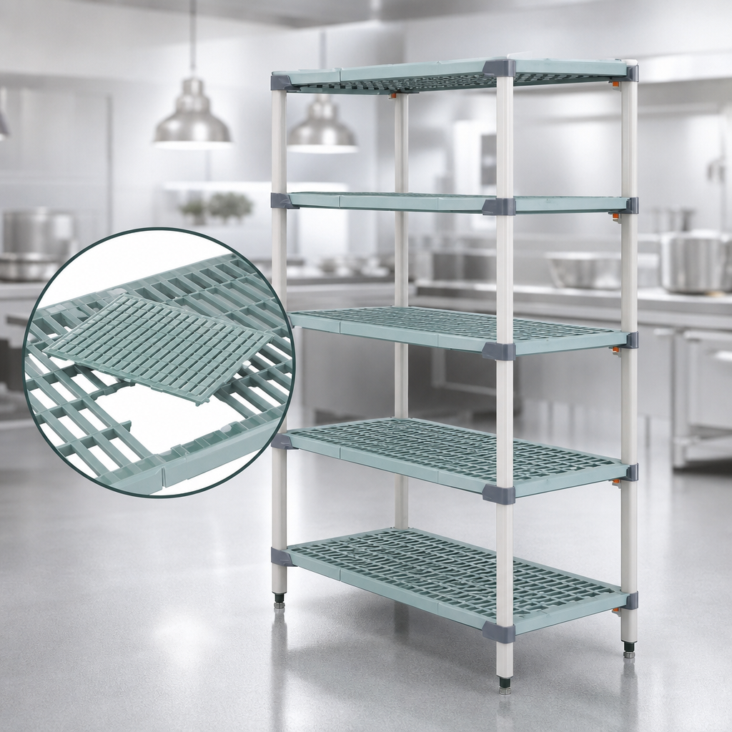 Open Grid Shelf Design