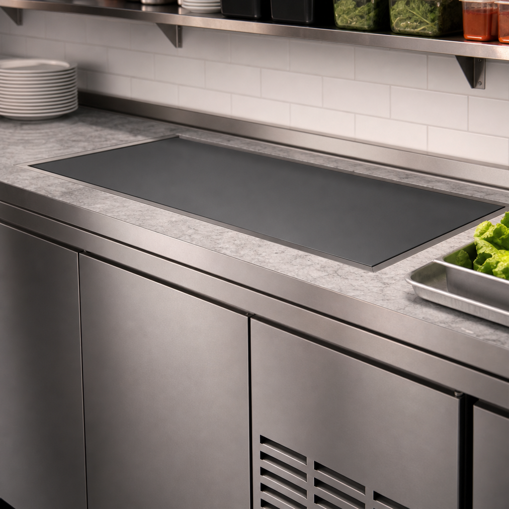 Built-In Flush-Top Design