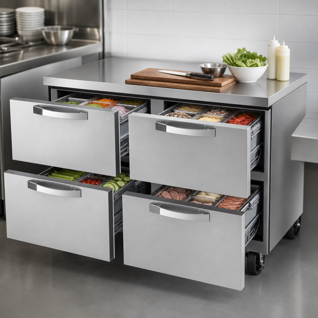 Four-Drawer Storage