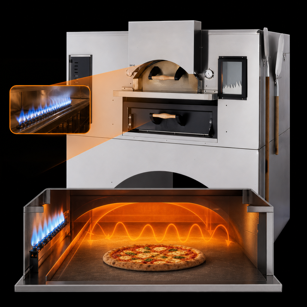 Wave Flame Burner Design