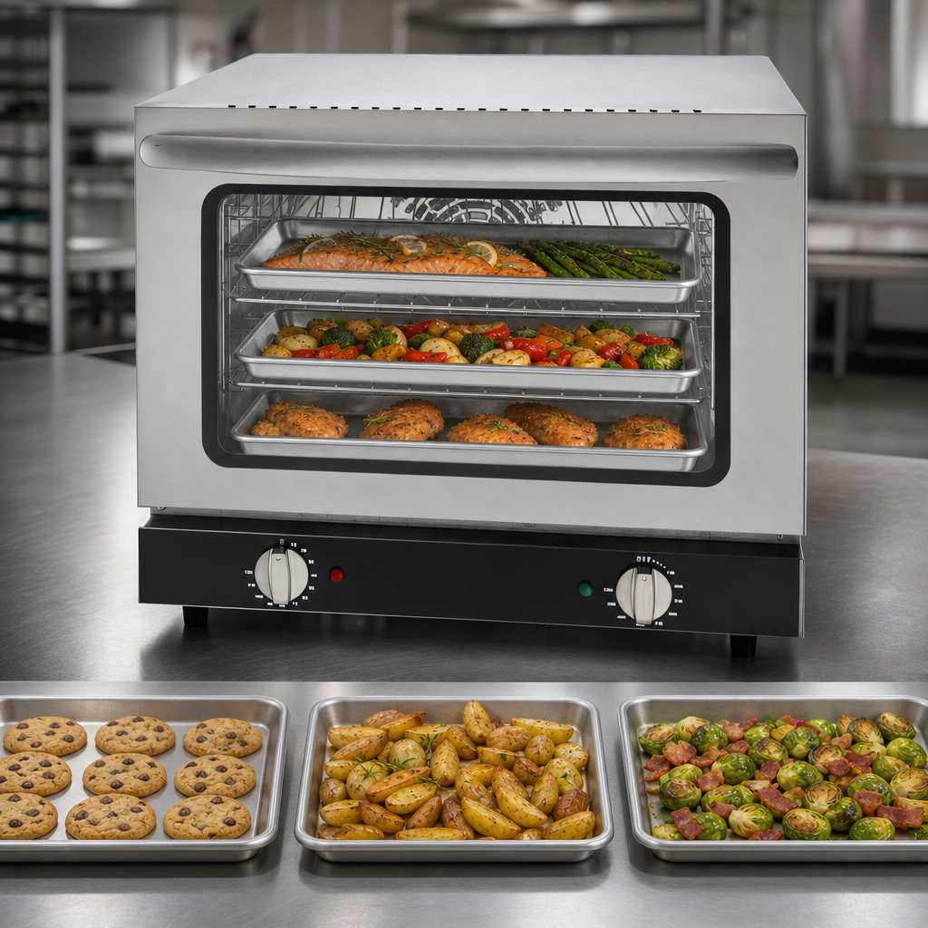 3-Pan Quarter-Size Capacity
