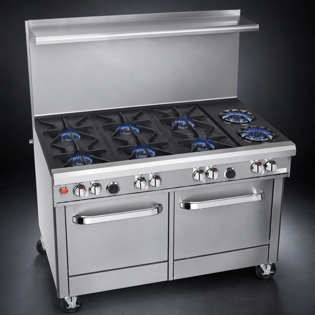 Mixed 7-Burner Top