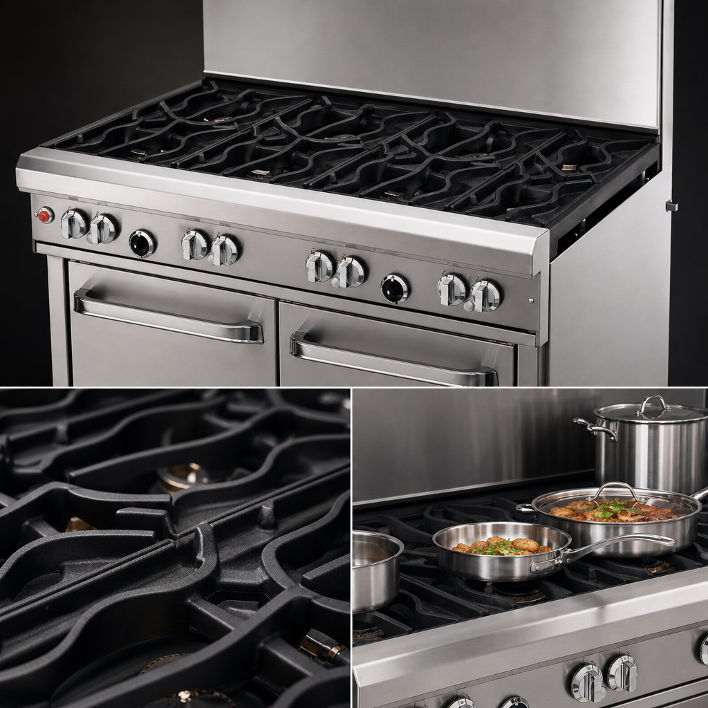 Wavy Cast-Iron Grates