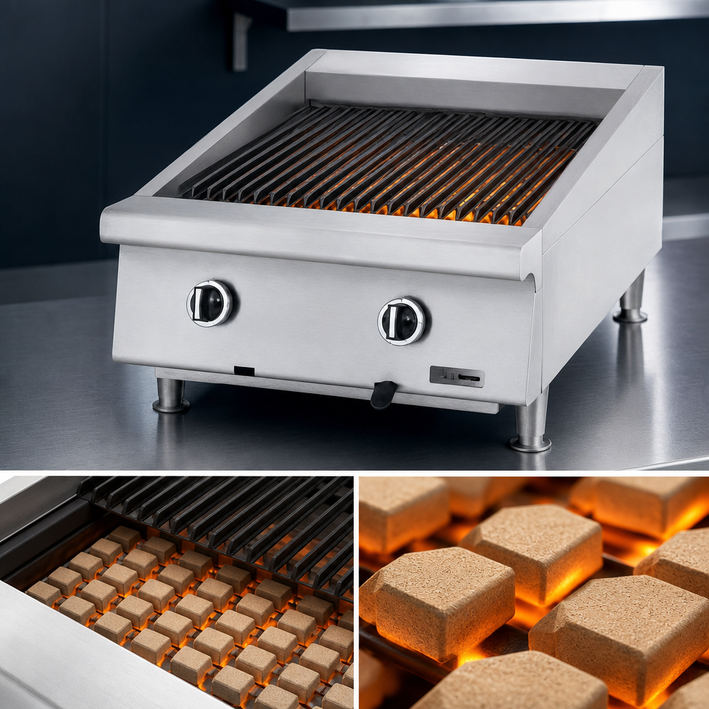 Ceramic Briquette Heating