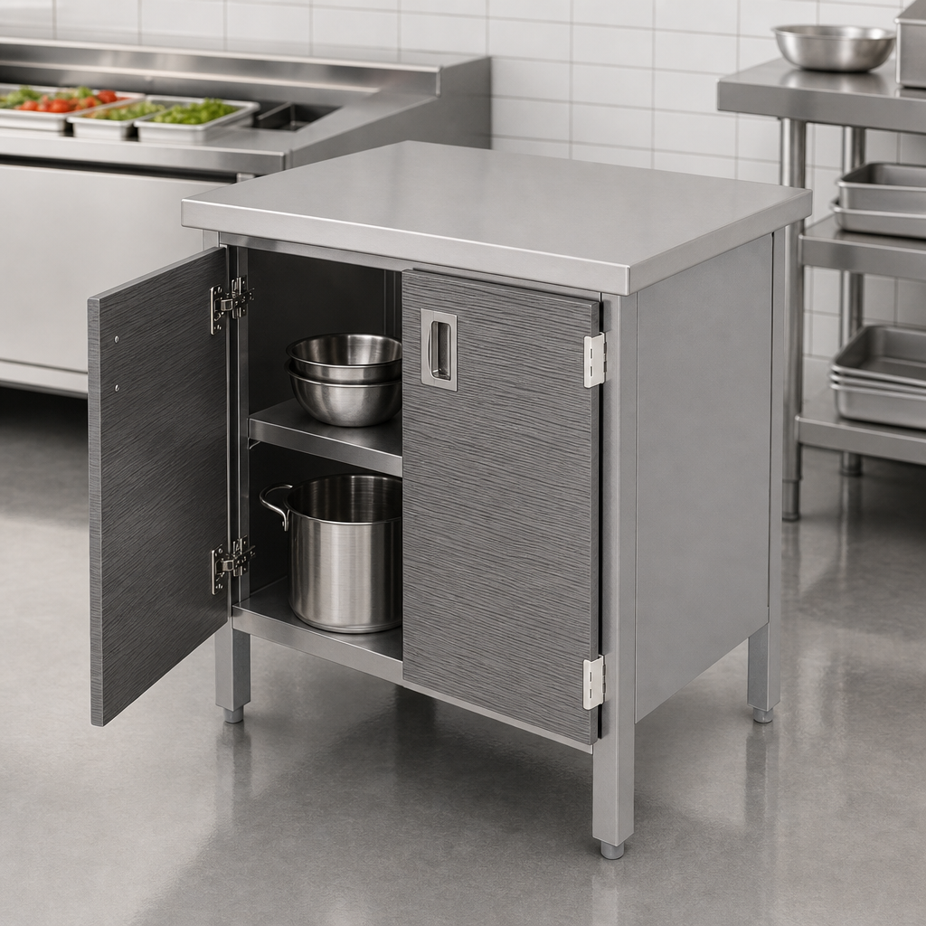 Hinged Door Enclosed Base