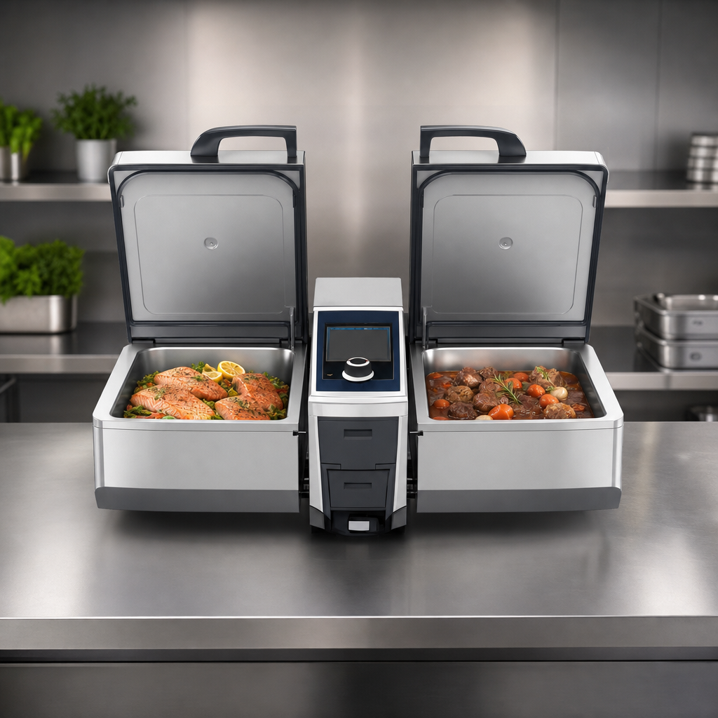 Two Independently Controlled Pans