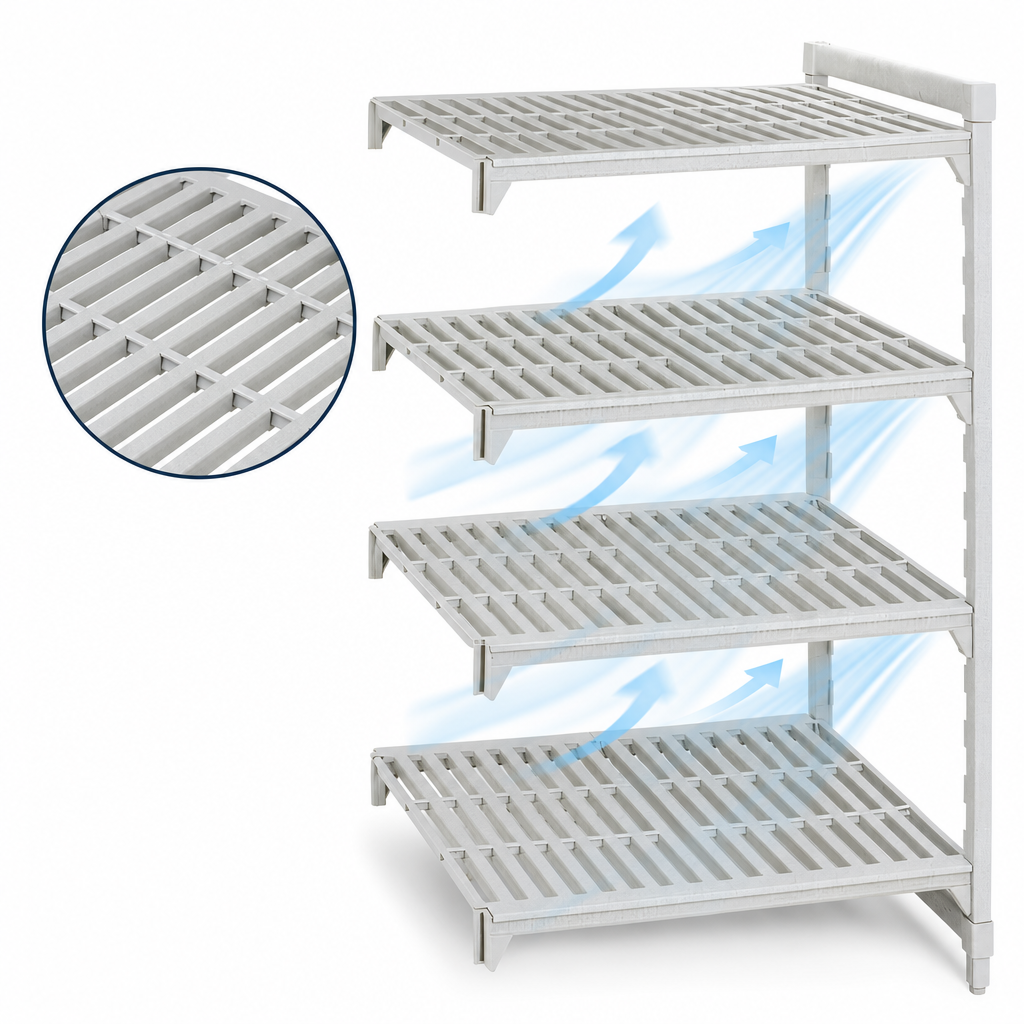 Vented Shelf Plates