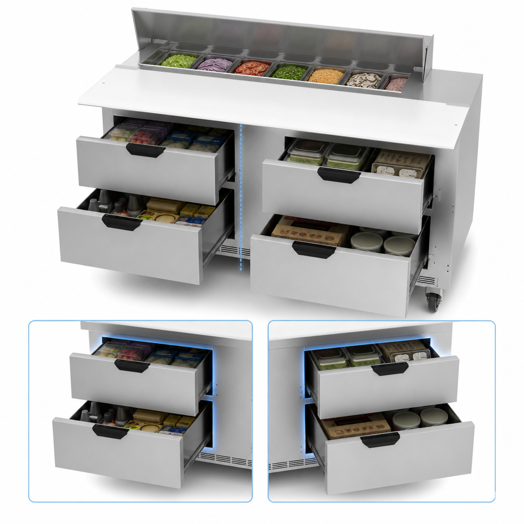 Two-Section Storage Layout