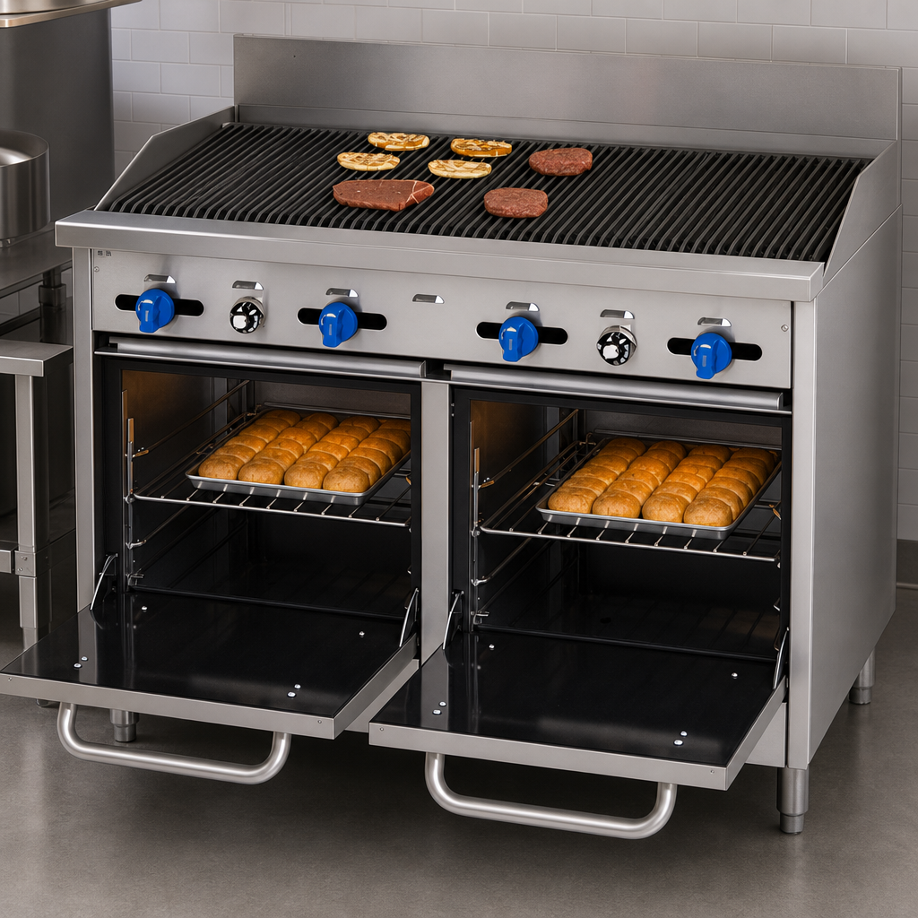 Two Space-Saver Ovens
