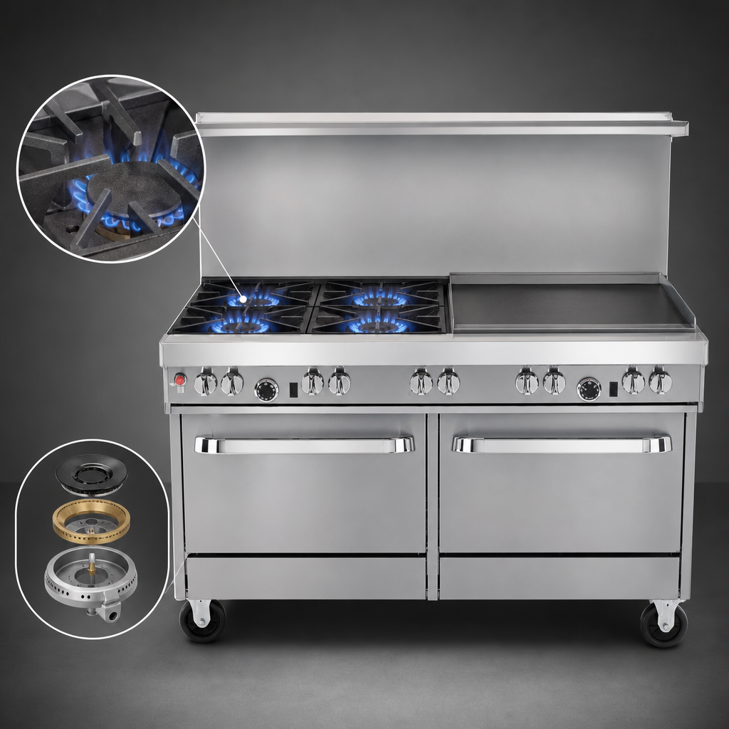 Non-Clog Burners
