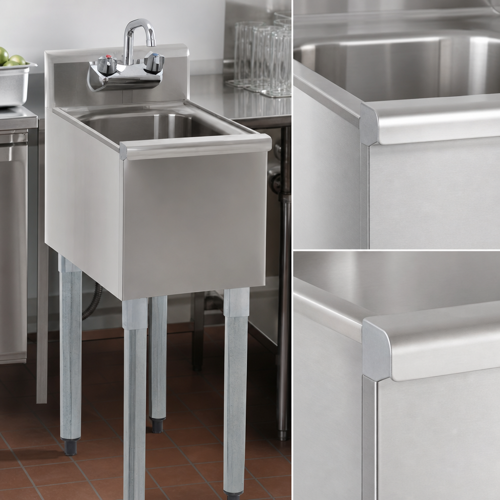 304 Stainless Steel Top And Front