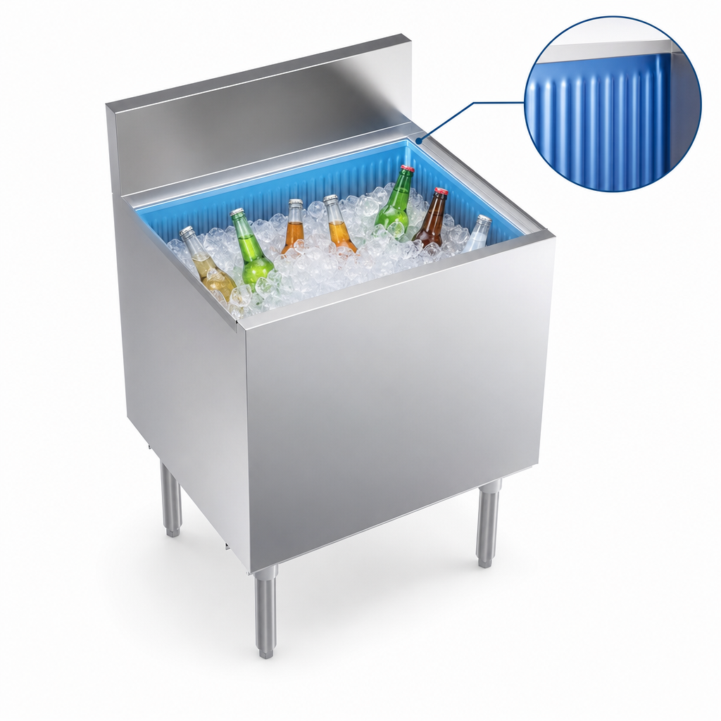 Built-In 10-Circuit Cold Plate
