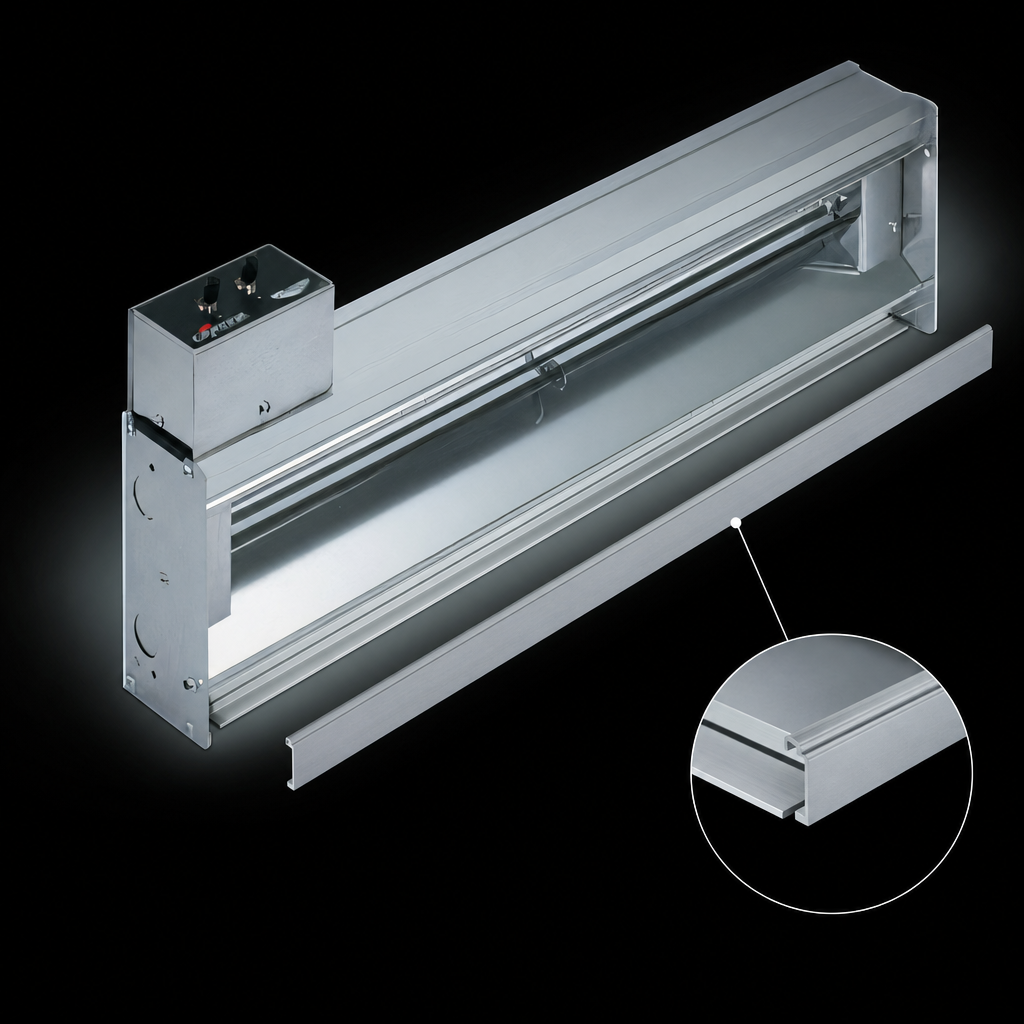 Recessed Dovetail Channel