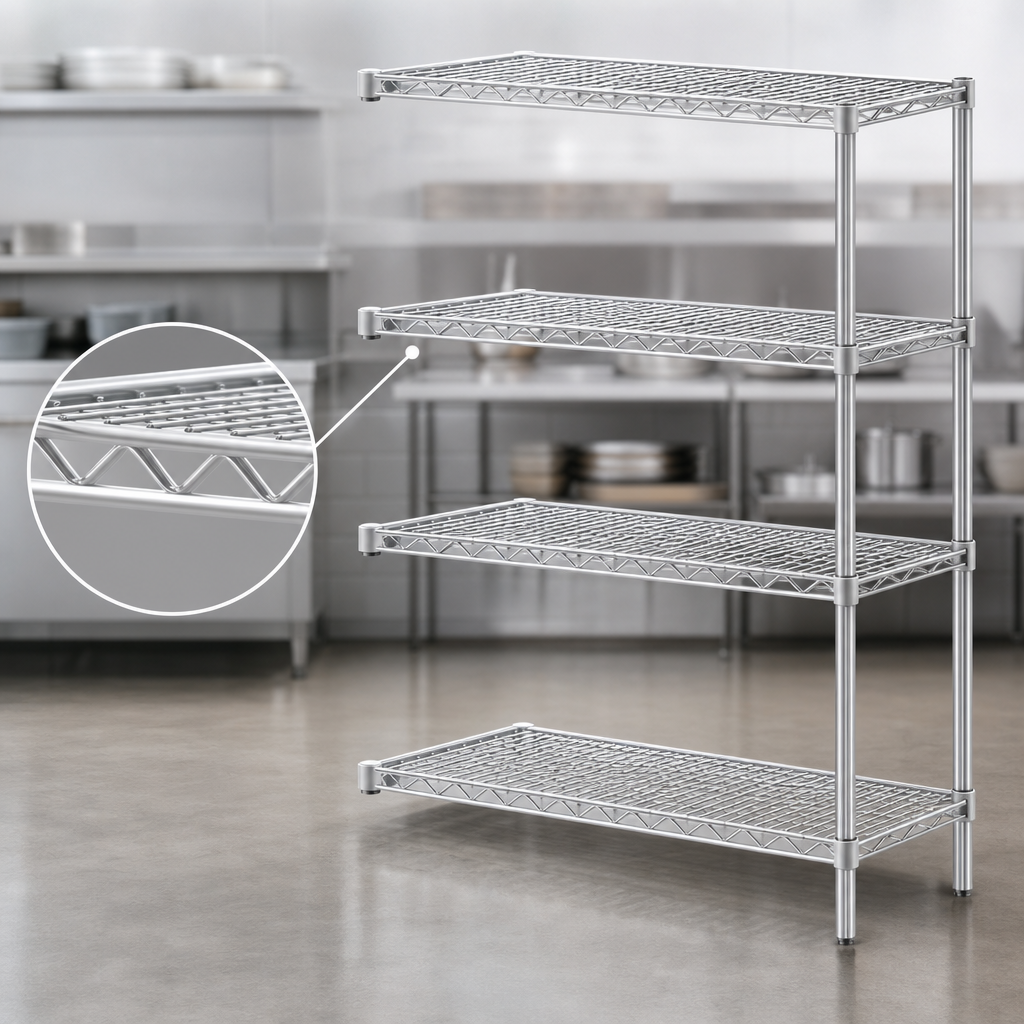 Patented QuadTruss Shelf Design