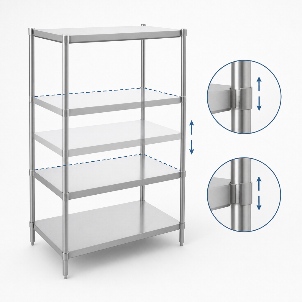 Three Adjustable Shelves