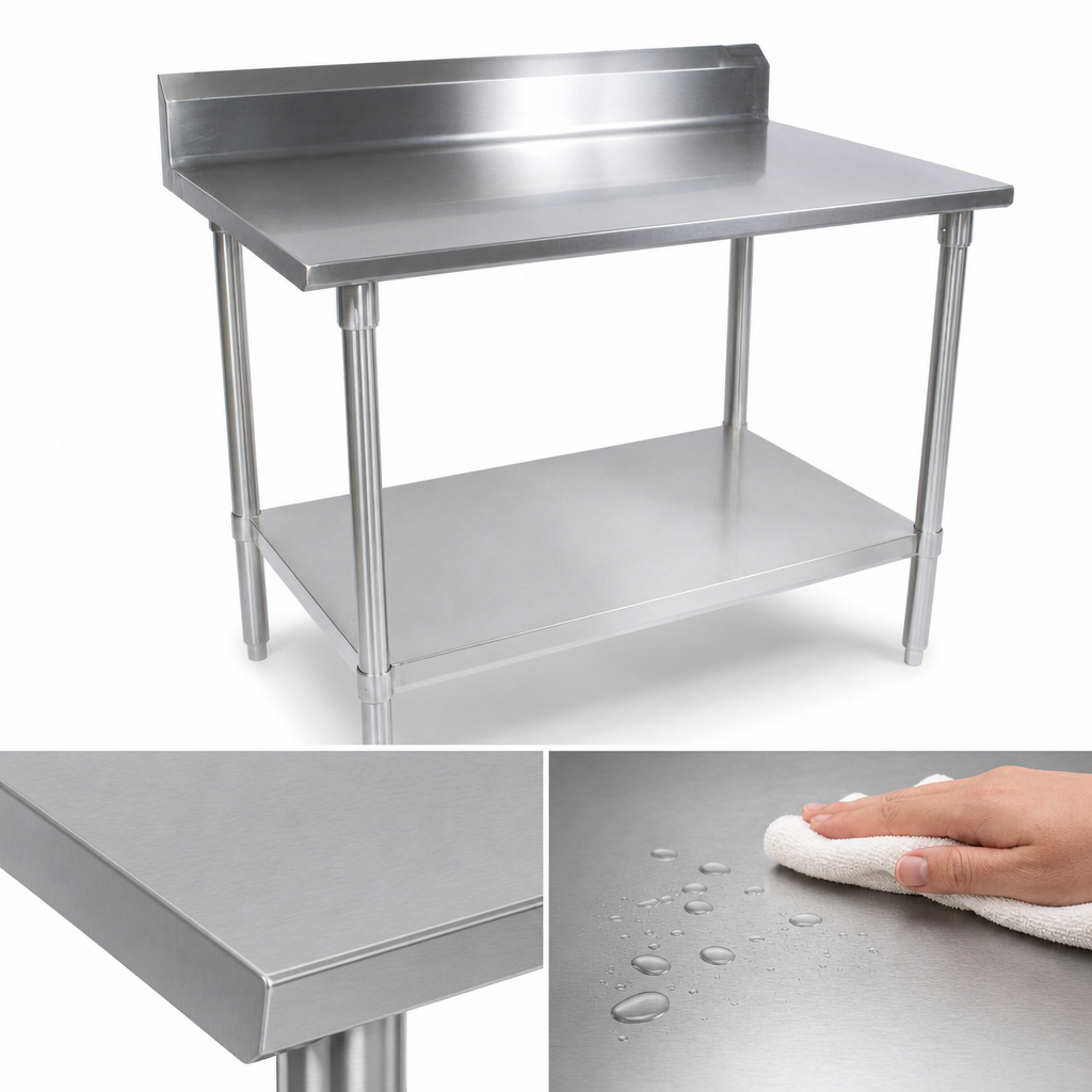 14-Gauge 300 Series Stainless Steel Top