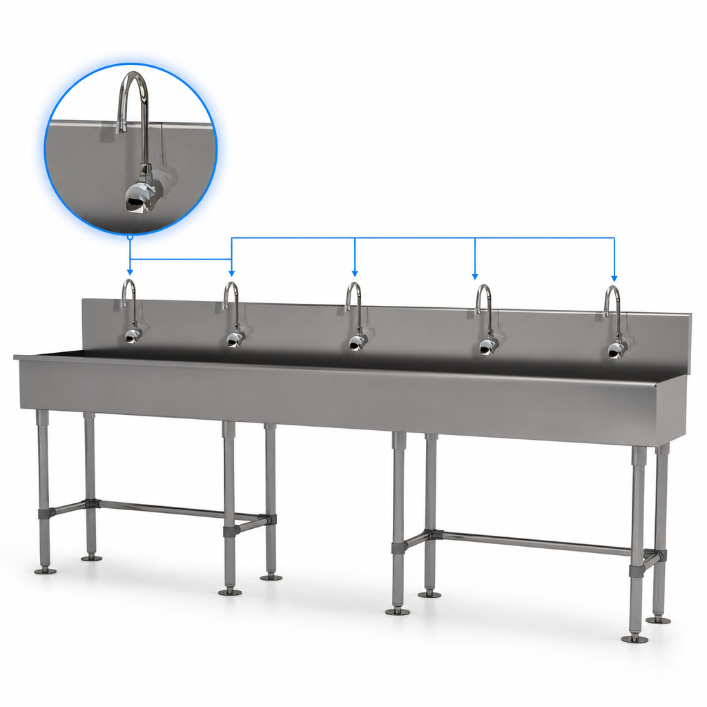 Five Electronic Faucets