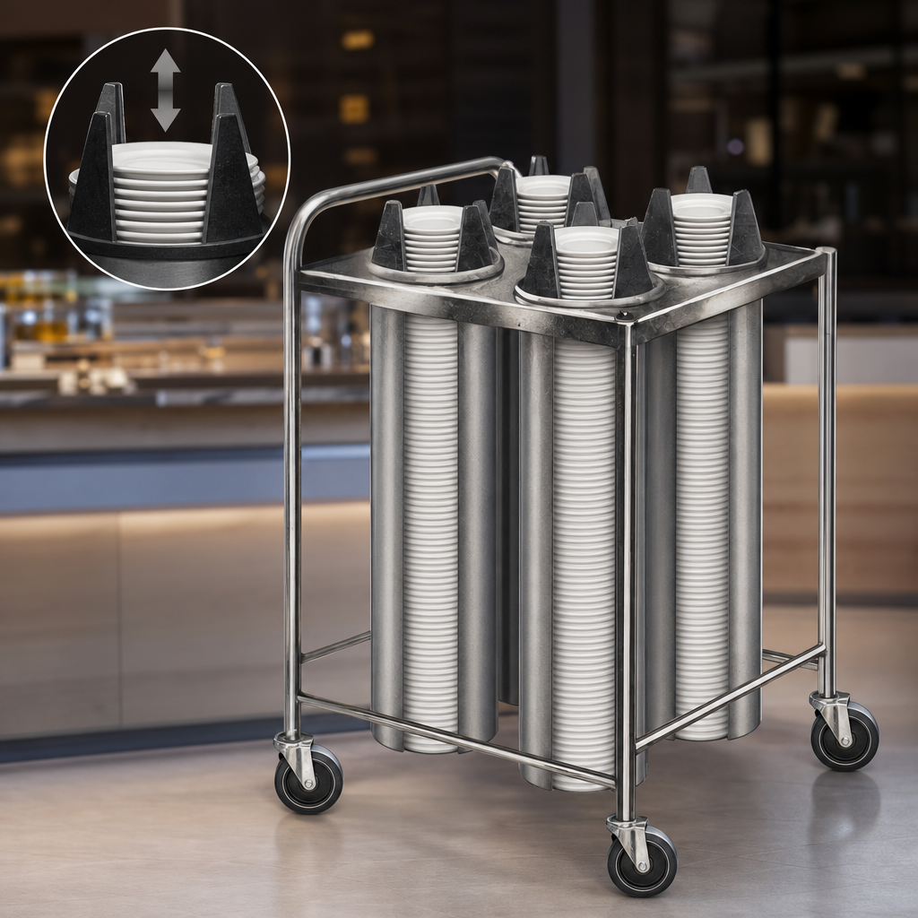 Four Self-Elevating Tubes