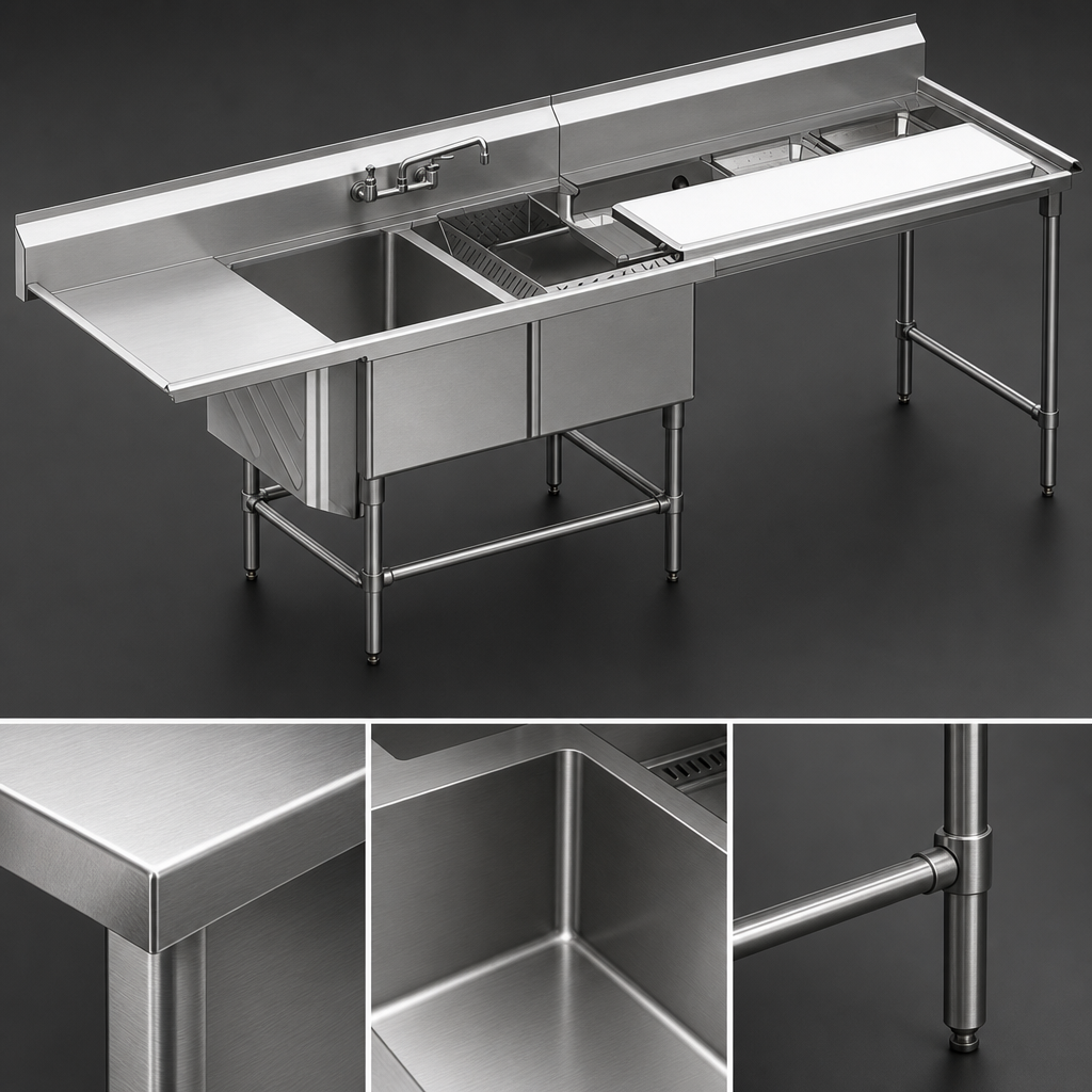 Heavy-Duty Stainless Steel Construction