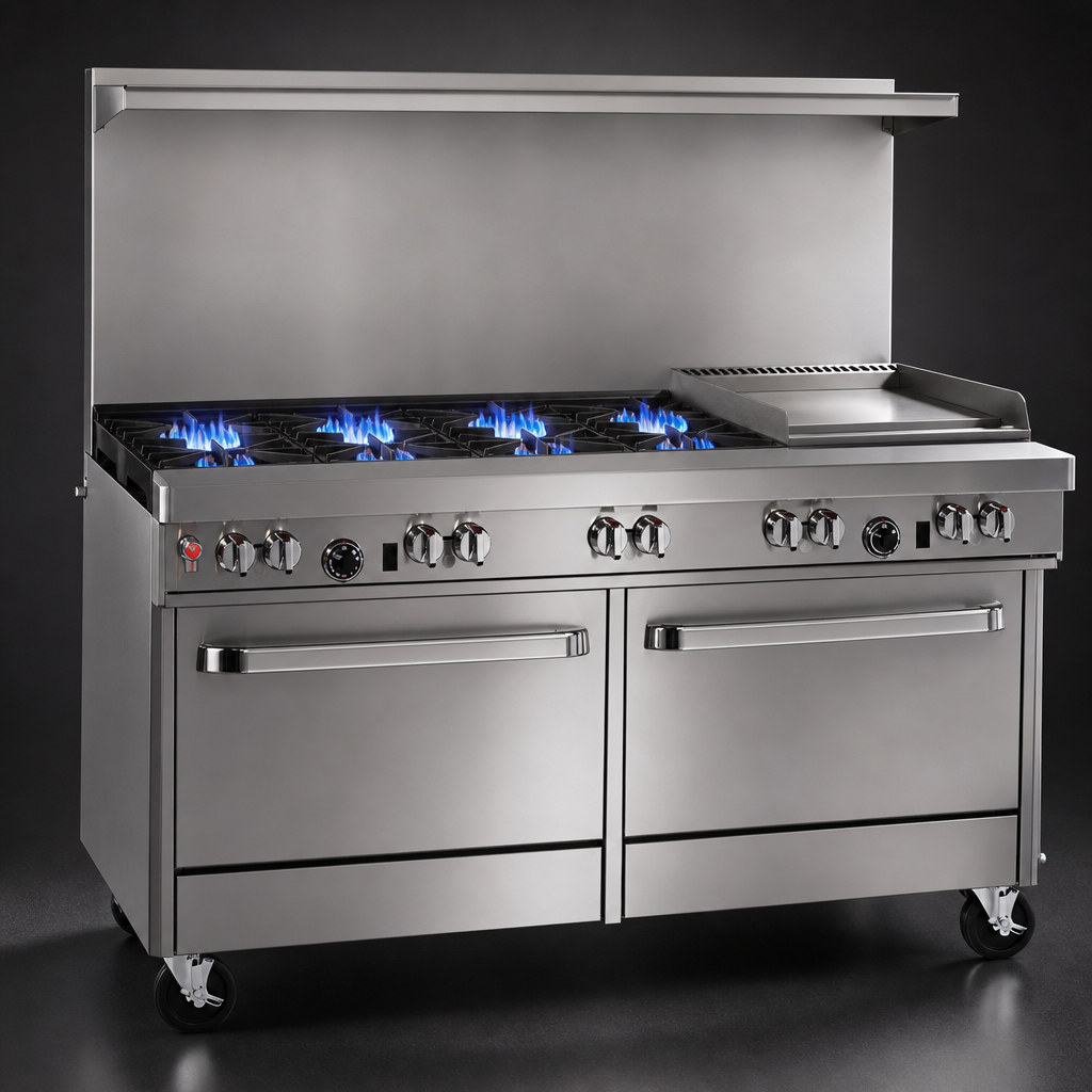 4 Pyromax Open Burners