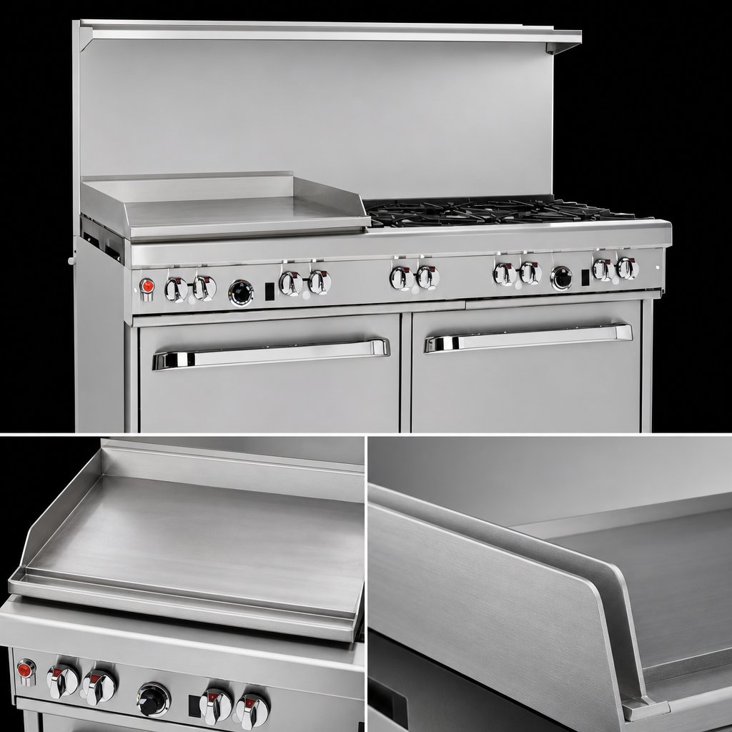 24-Inch Raised Griddle/Broiler