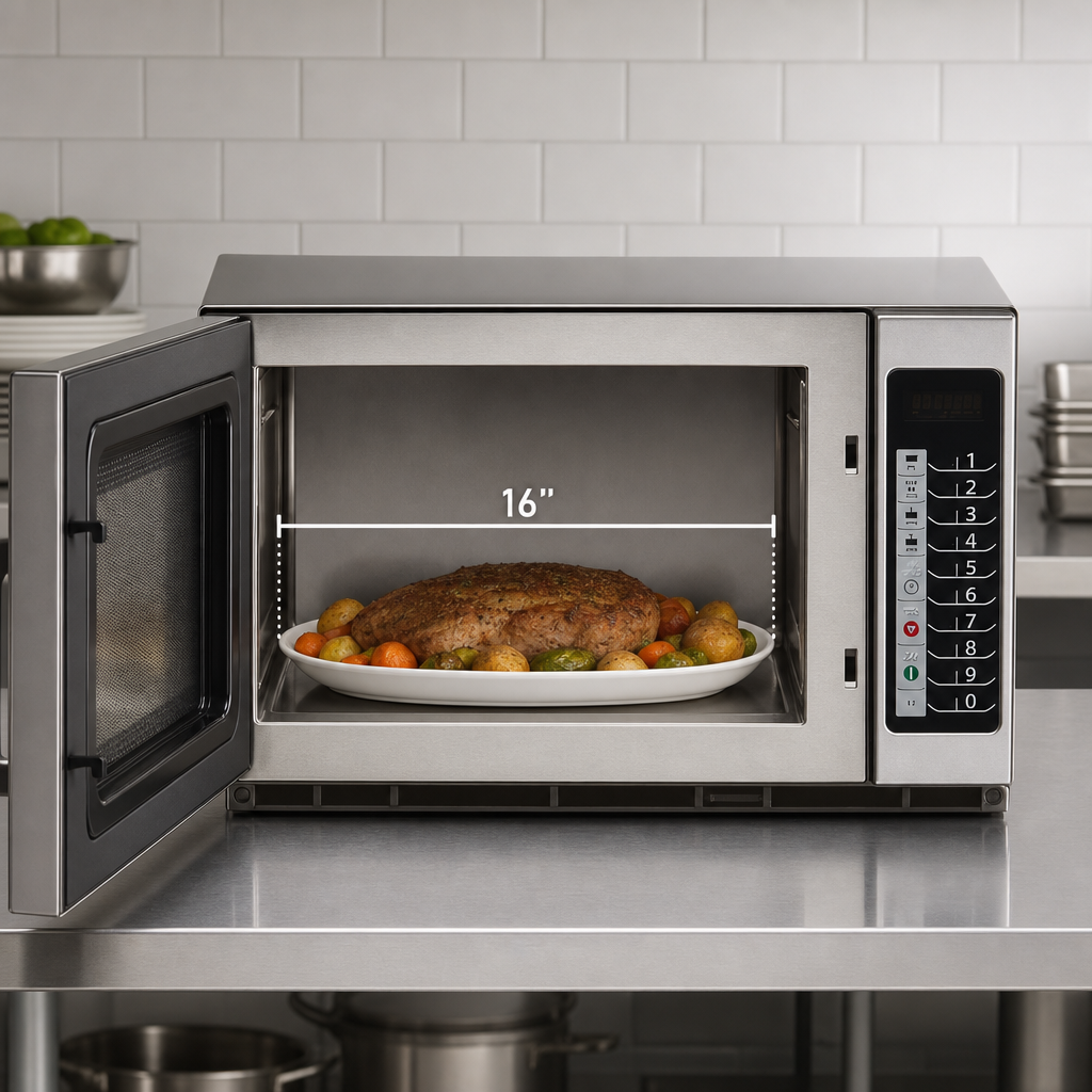 1.2 Cu. Ft. Oven Capacity