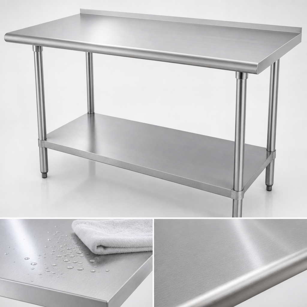 16 Gauge 304 Stainless Steel Top