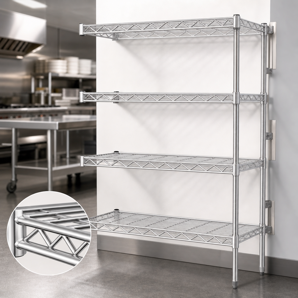 Patented QuadTruss Shelves