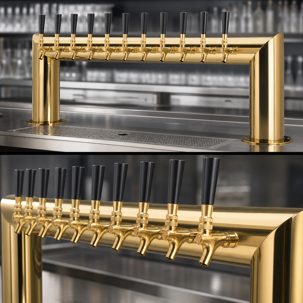 12-Faucet Pass-Thru Layout