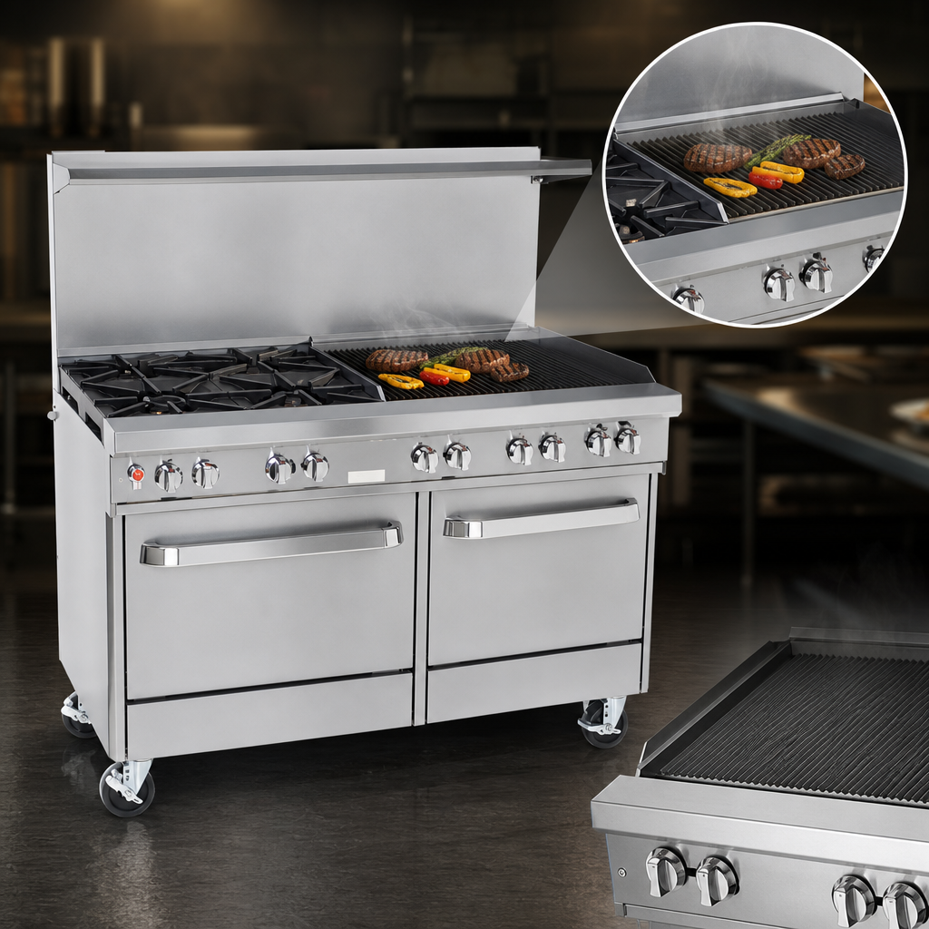 Integrated 24-Inch Charbroiler