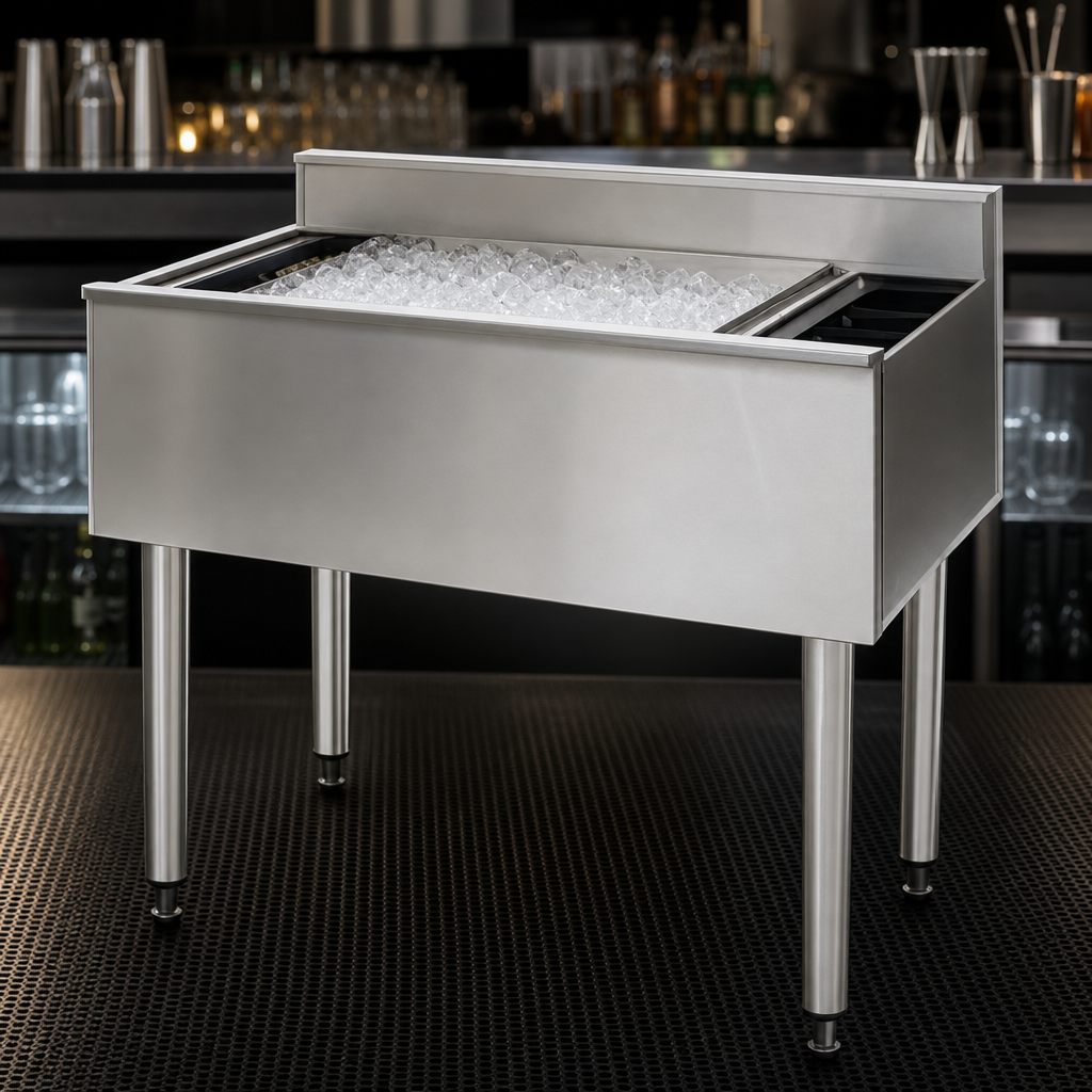 8-Inch Insulated Ice Bin