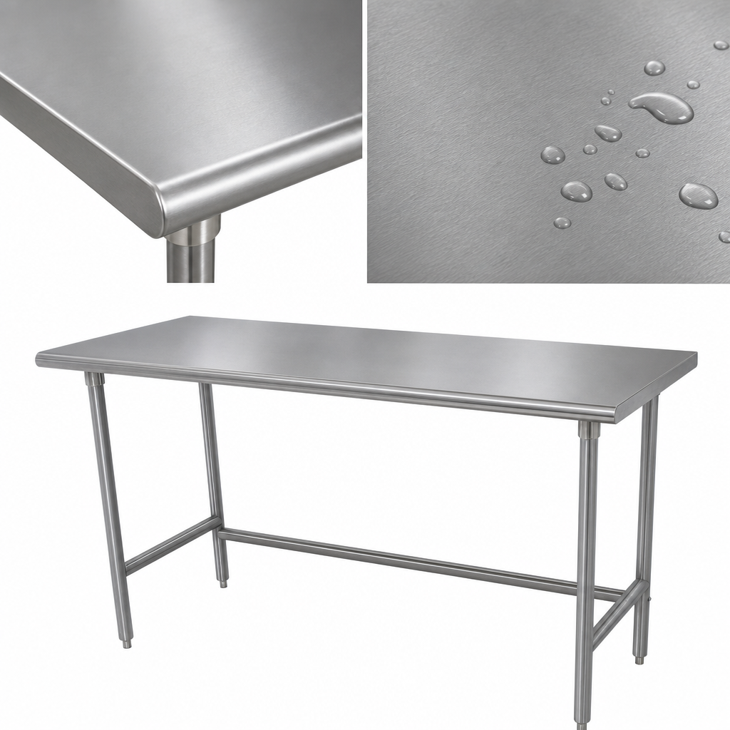 16 Gauge 430 Stainless Steel Top