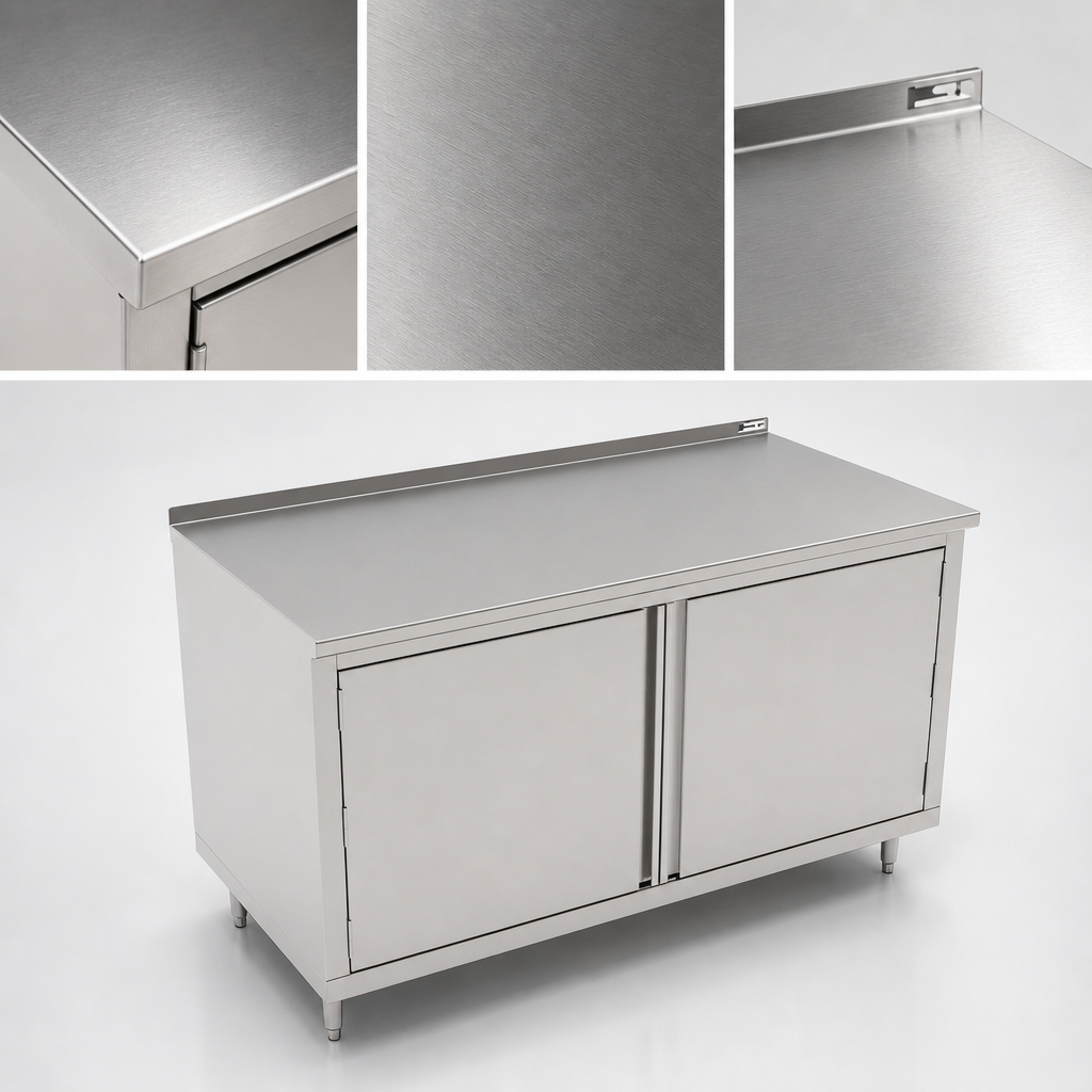 16-Gauge Type 300 Stainless Steel Top