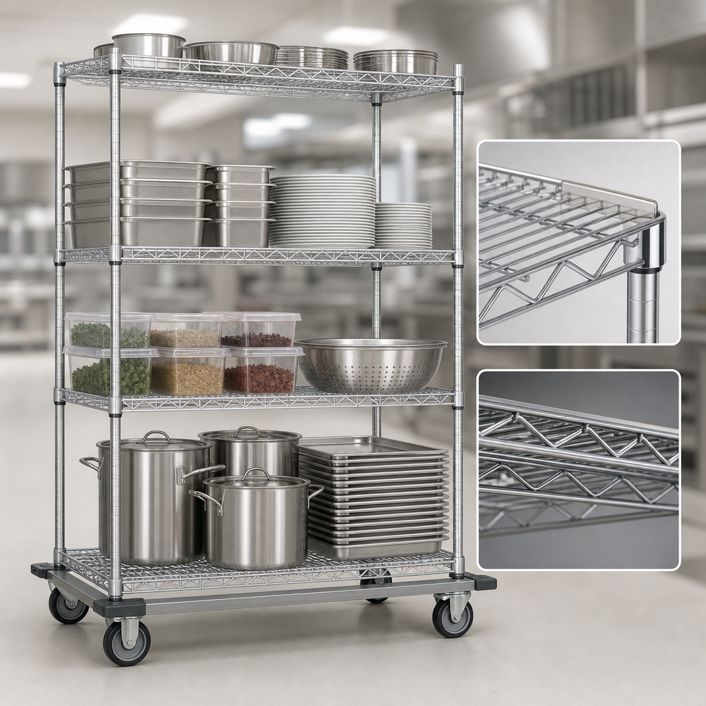Patented QuadTruss Shelves