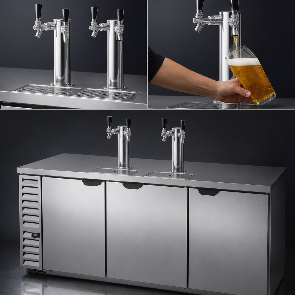Dual-Faucet Tower Setup