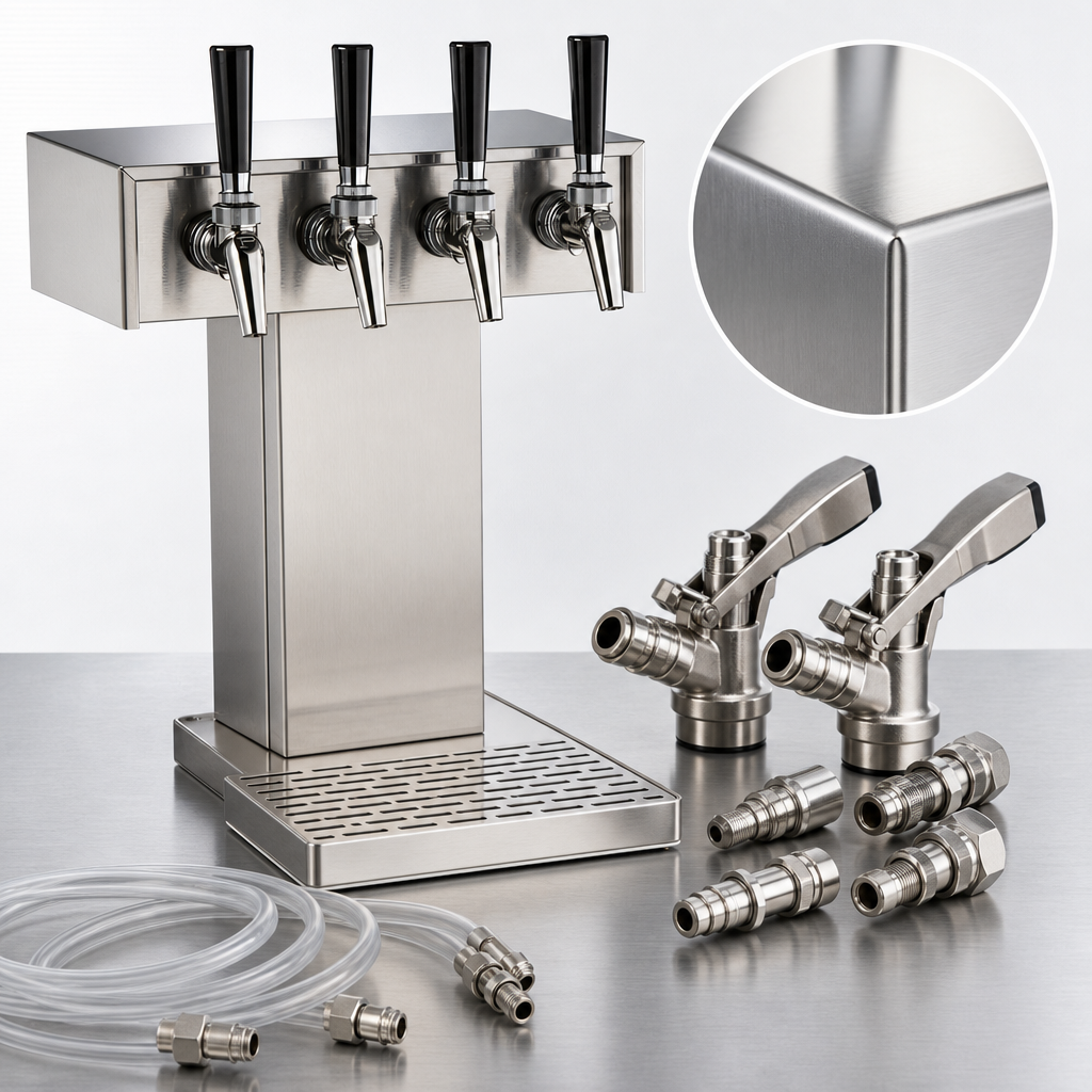 304 Stainless Steel Components