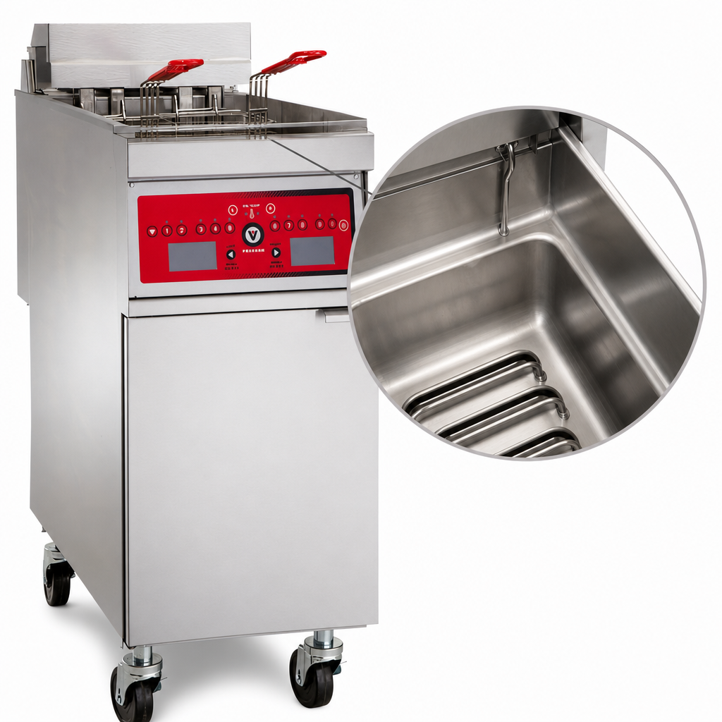 85-lb. Stainless Steel Fry Tank