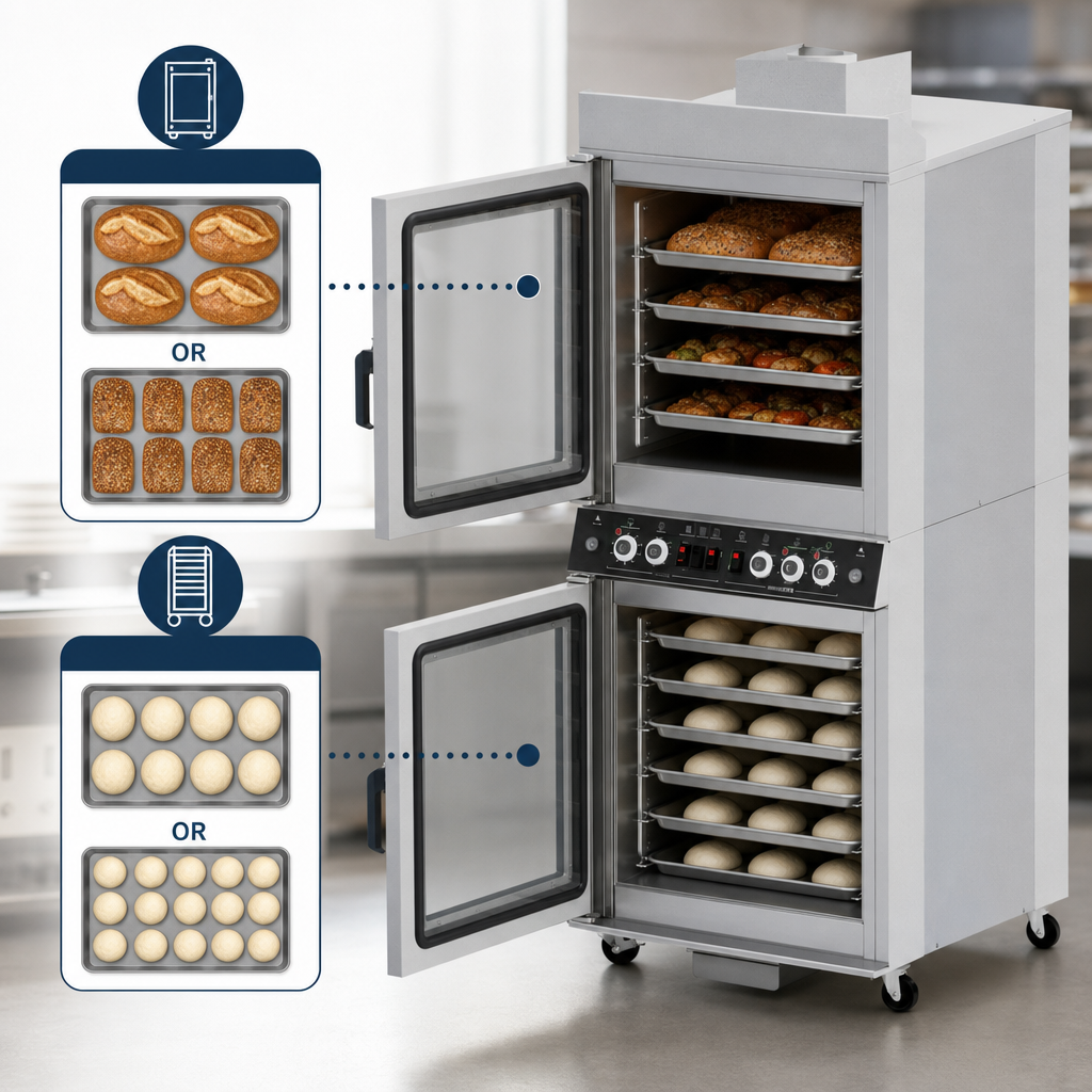 Oven and Proofer Capacities