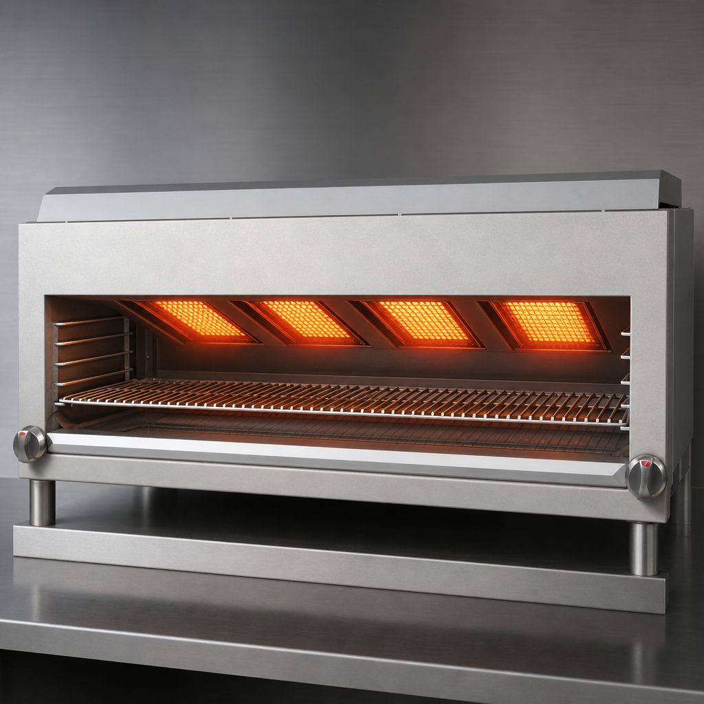 Four Infrared Burners