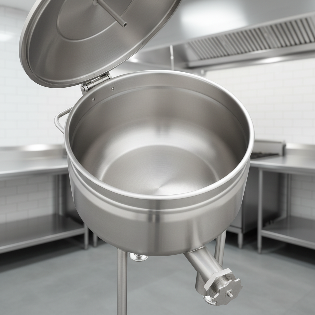 Experience superior heat circulation and simplified cleaning with the kettle's efficient hemispherical bottom.