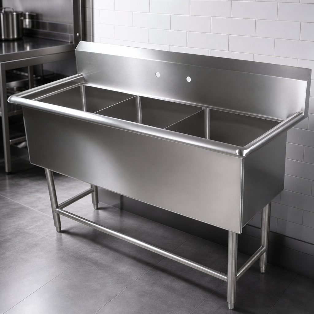 Heavy-Duty Stainless Steel Top