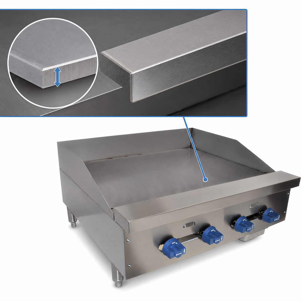 3/4-Inch Thick Griddle Plate