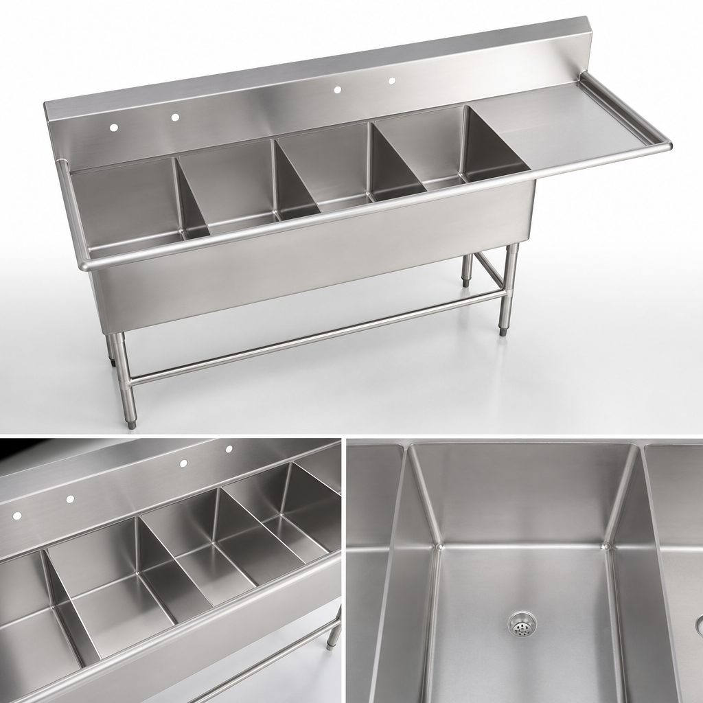 Four-Compartment Bowl Layout
