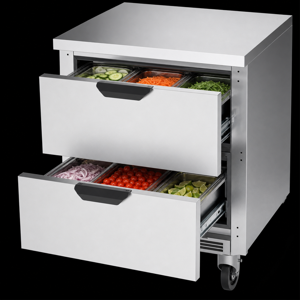 Two Drawer Storage