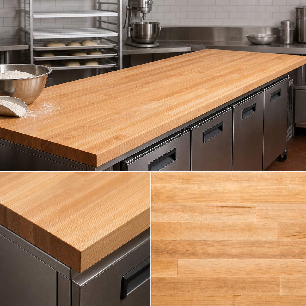 Edge Grain Flat Top